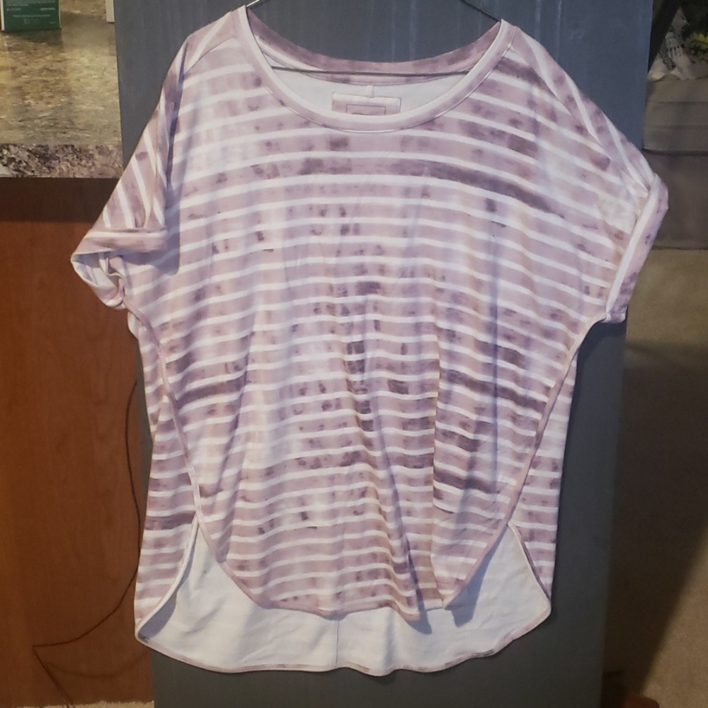 Oversized short sleeve shirt